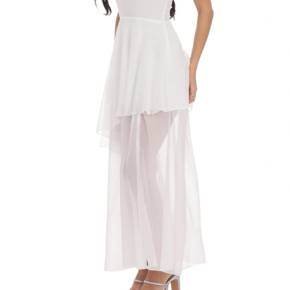 Lucy in the Sky White Dress, Size small - Picture 3 of 6